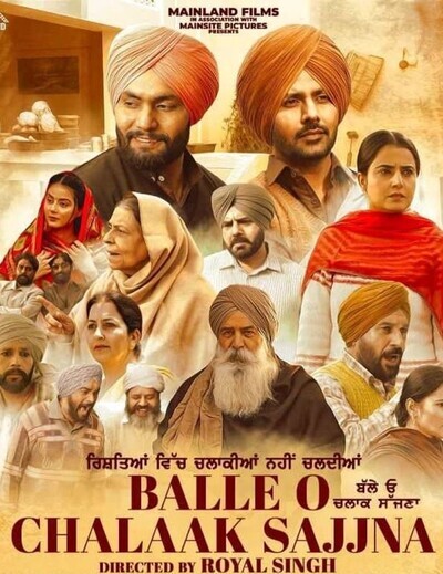 Balle O Chalaak Sajjna 2023 Punjabi HdRip